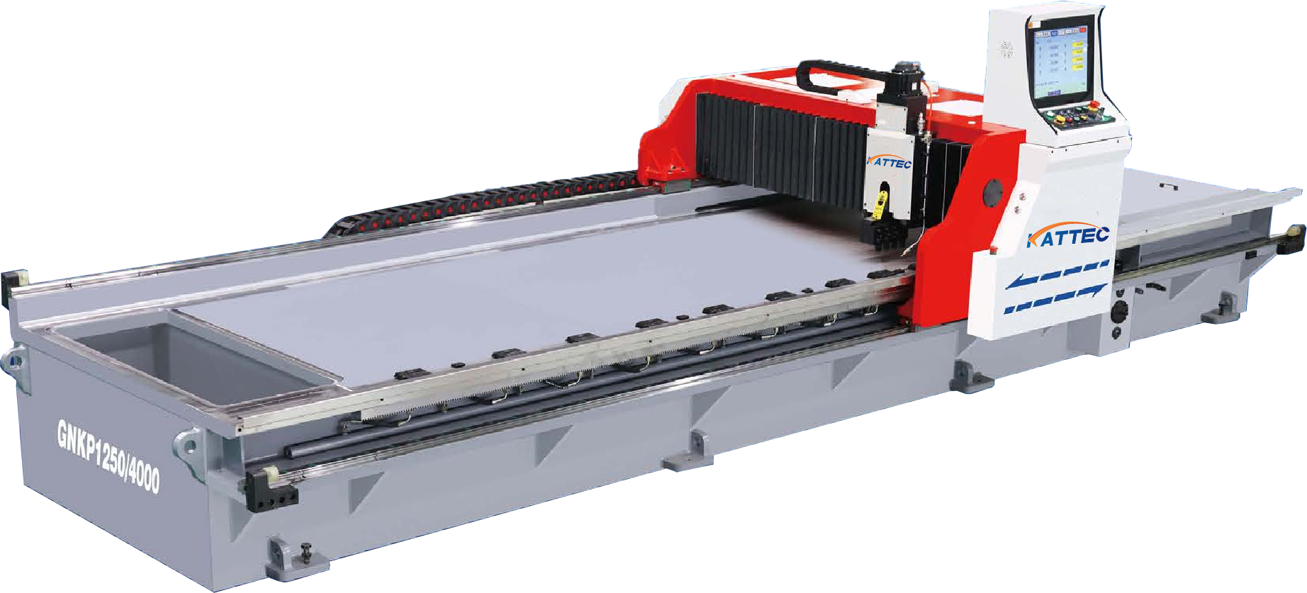 Full servo CNC gantry slotting machine