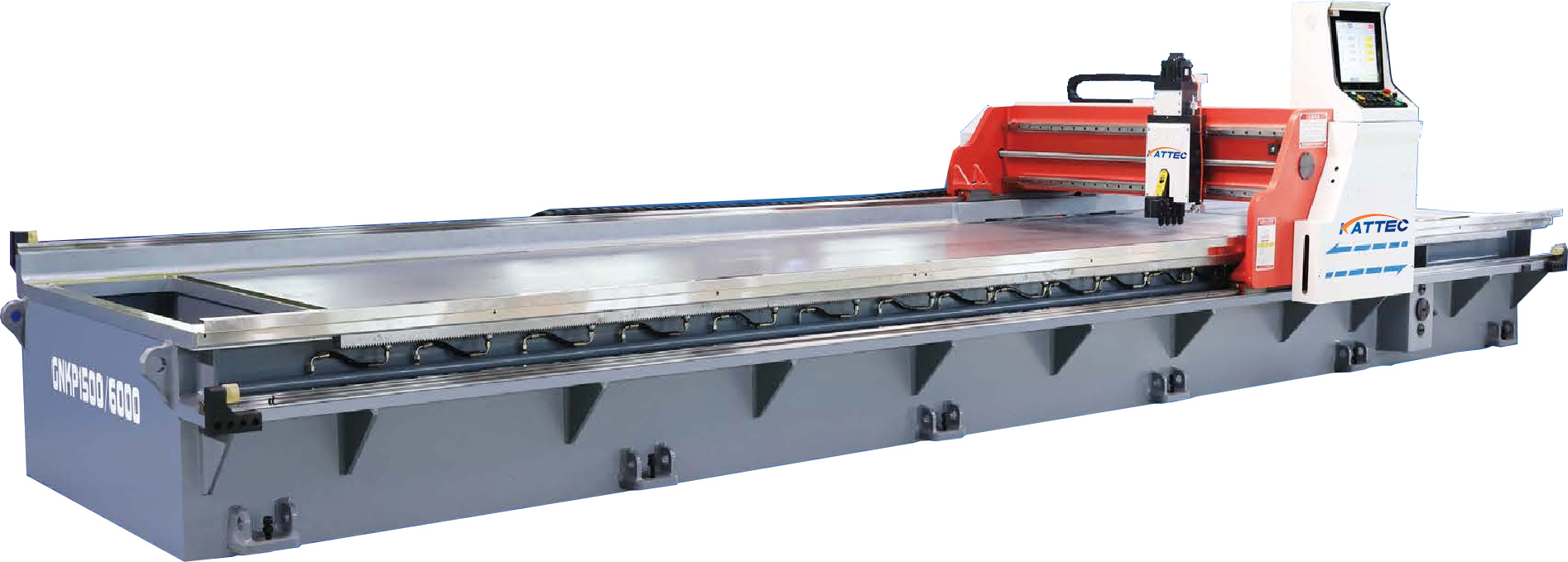 Full servo CNC gantry slotting machine